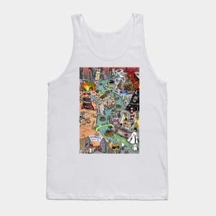 Climate Change Theme Park Tank Top